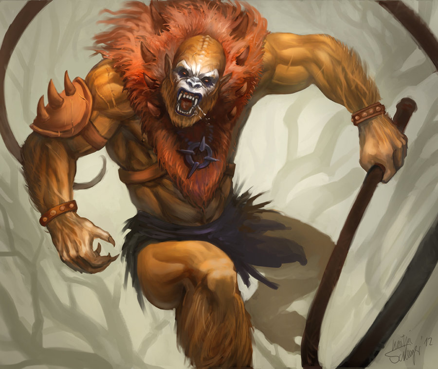 Beast Man by Odionir – http://odinoir.deviantart.com/art/Beastman-evil-Henchman-of-Skeletor-331665182