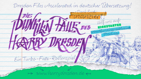 Die dunklen Fälle des Harry Dresden – Ein Turbo-Fate-Rollenspiel